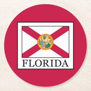 Porta-copo De Papel Redondo Flórida