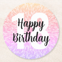 Grande Número de Portas copos de papel de aniversá