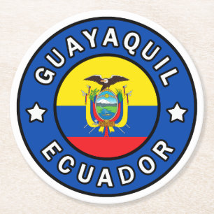 Porta-copo De Papel Redondo Guayaquil Equador