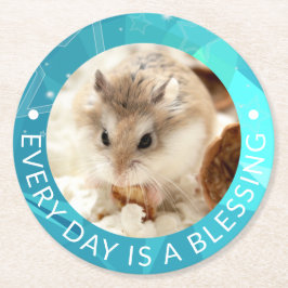 Porta-copo De Papel Redondo Hammyville - Hamster Cute Robo