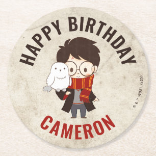 Porta-copo De Papel Redondo HARRY POTTER™ Character Magical Arch Birthday