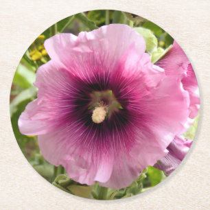 PORTA-COPO DE PAPEL REDONDO HOLLYHOCKS