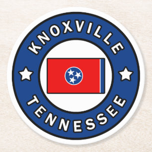 Porta-copo De Papel Redondo Knoxville Tennessee