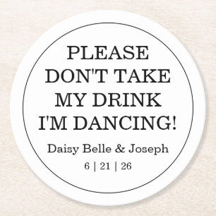 Porta-copo De Papel Redondo Limões Mediterrâneos Azulejo Mosaico Azul Casament