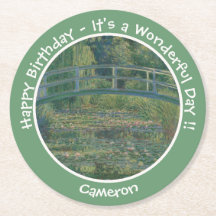 Lodo de Água-Lily de Monet e artigos do Partido da