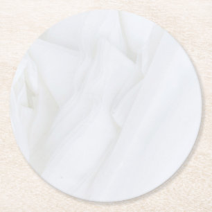 Porta-copo De Papel Redondo Marble Stone Round