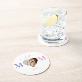 Porta-copo De Papel Redondo Melhores Portas copos de Papel da Mãe - Foto Perso