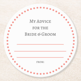 Porta-copo De Papel Redondo meus "dois centavos"