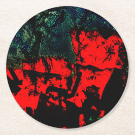 Porta-copo De Papel Redondo Motif plástico Porta copos de papel escuro