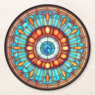 Porta-copo De Papel Redondo Olho do Dragão