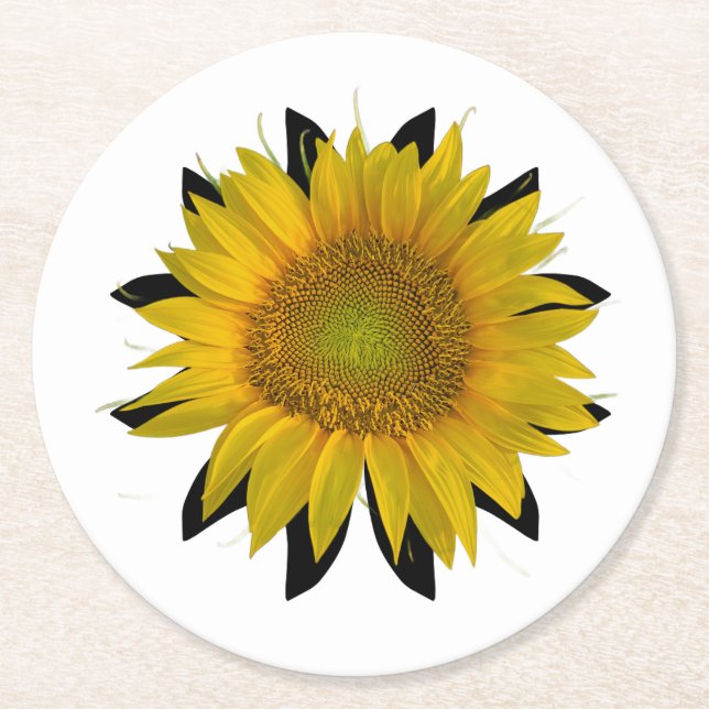 Porta-copo De Papel Redondo Paper Coaster (Frente)