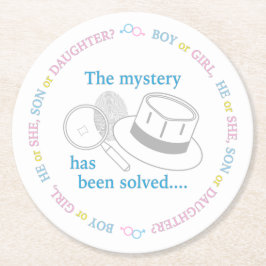 Porta-copo De Papel Redondo Partido de Revisão de Gênero