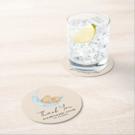 Porta-copo De Papel Redondo Pastel Balloon Baby Shower