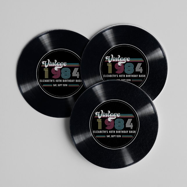 Porta-copo De Papel Redondo Personalizado Qualquer Idade de Imagem Personaliza (Criador carregado)