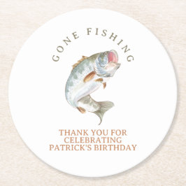 Porta-copo De Papel Redondo Pesca abandonada