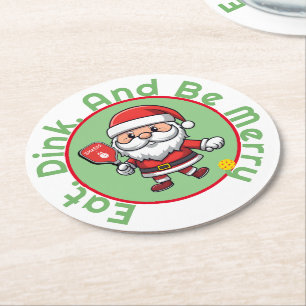 Porta-copo De Papel Redondo Piceball 🎅 Natal personalizável