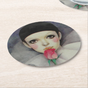 Porta-copo De Papel Redondo Pierrot 1980