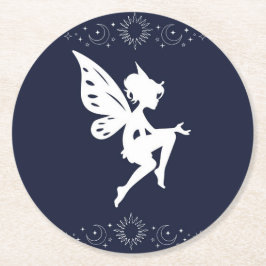 Porta-copo De Papel Redondo porta copos de fada redondo Neutro