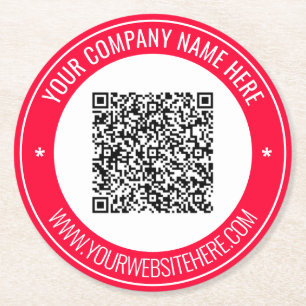 Porta-copo De Papel Redondo Porta copos de Papel de Texto Personalizado do Cód