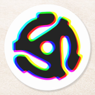 Porta-copo De Papel Redondo porta copos de papel do adaptador de gravação de 4