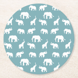 Porta-copo De Papel Redondo Porta copos de papel elefante