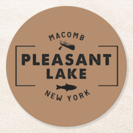 Porta-copo De Papel Redondo Porta copos Pleasant Lake