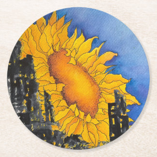 Porta-copo De Papel Redondo Portas copos da Ucrânia