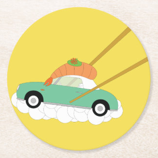 Porta-copo De Papel Redondo Portas copos de Figaro