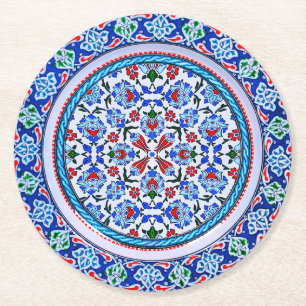 Porta-copo De Papel Redondo Portas copos de papel elegantes