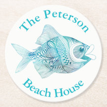 Portas copos de papel temáticos do oceano dos