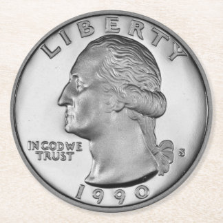 Porta-copo De Papel Redondo Portas copos de um quarto ajustadas