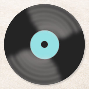 Porta-copo De Papel Redondo Portas copos retros do partido da bebida do papel