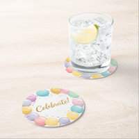 Porte-copos de bebida para festa de aniversário co