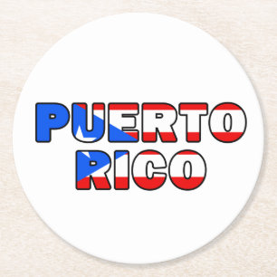 Porta-copo De Papel Redondo Porto Rico