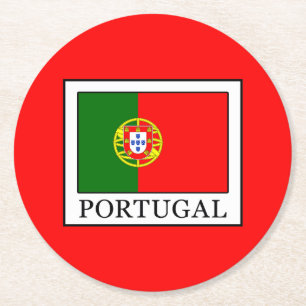 Porta-copo De Papel Redondo Portugal