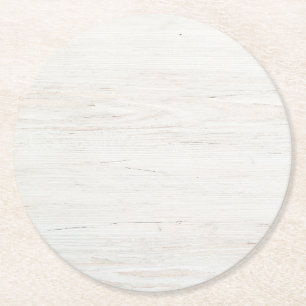 Porta-copo De Papel Redondo Pousa-copos de papel rústico de mármore branco sim