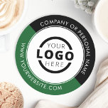 Porta-copo De Papel Redondo Promocional personalizado Logotipo de empresa verd<br><div class="desc">Crie sua própria porta copos personalizada com o logotipo da sua própria empresa ou imagem personalizada. As portas copos personalizadas de promocional com o logotipo da sua empresa são excelentes para eventos de janto corporativo ou qualquer evento em que portas copos de marca sejam ideais. Se você tem um restaurante,...</div>