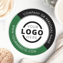 Promocional personalizado Logotipo de empresa verd