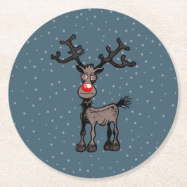 Porta-copo De Papel Redondo Rudolph Rena Papel de Copa