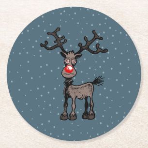 Porta-copo De Papel Redondo Rudolph Rena Papel de Copa