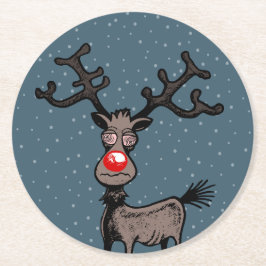 Porta-copo De Papel Redondo Rudolph Rena Papel de Copa