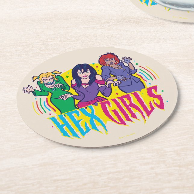 Porta-copo De Papel Redondo Scooby-Doo | Raparigas Hex (Angulado)