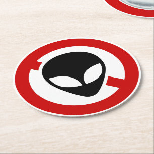 PORTA-COPO DE PAPEL REDONDO SEM ALIENS