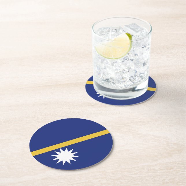 Porta-copo De Papel Redondo Sinalizador Nauru (Insitu)