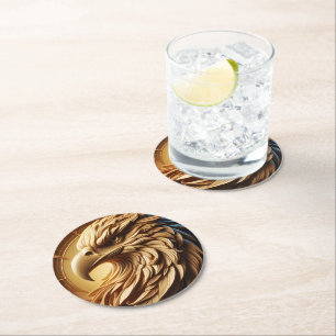 Porta-copo De Papel Redondo Soberania Timekeeper