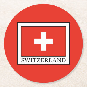 Porta-copo De Papel Redondo Suiça