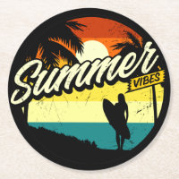 Summer Vibes Retro Silhouette