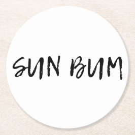Porta-copo De Papel Redondo Sun Bum