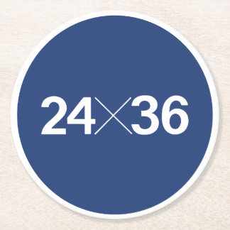 Porta-copo De Papel Redondo Tamanho do sensor de filme 35 mm - 24 x 36