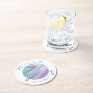 Porta-copo De Papel Redondo Última Baqueloreta de Disco